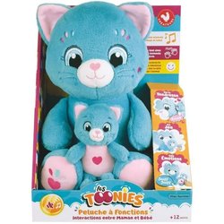 Peluche morbido - JEMINI - TOONIES - Mamma gatta interattiva e il suo 