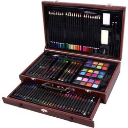 Mallette XXL De 140 Pieces - MAIN D ARTISTE- Boite a Dessin - Activité