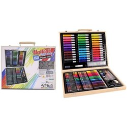 Tekenkoffer - KUNSTENAARSHAND - 150 Stuks - Creatieve Vrijetijdsbested