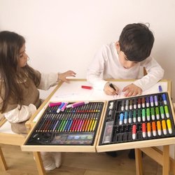 Valigetta da disegno - MANO DELL ARTISTA - 150 pezzi - Tempo libero cr