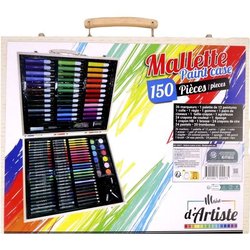 Valigetta da disegno - MANO DELL ARTISTA - 150 pezzi - Tempo libero cr