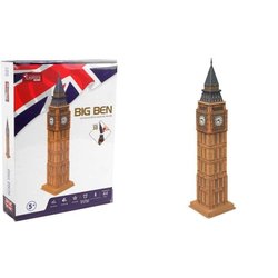 Puzzle 3D - Big Ben - Gioco di costruzione - EXPLORA - 44 pezzi - Dai 