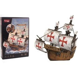 Puzzle 3D - Barca Santa Maria - Gioco di costruzione - EXPLORA - 204 p
