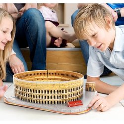3D Light-Up Puzzle - Colosseum - Construction Game - EXPLORA - 131 Pie