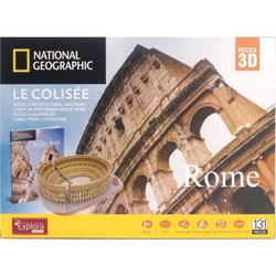 3D Light-Up Puzzle - Colosseum - Construction Game - EXPLORA - 131 Pie
