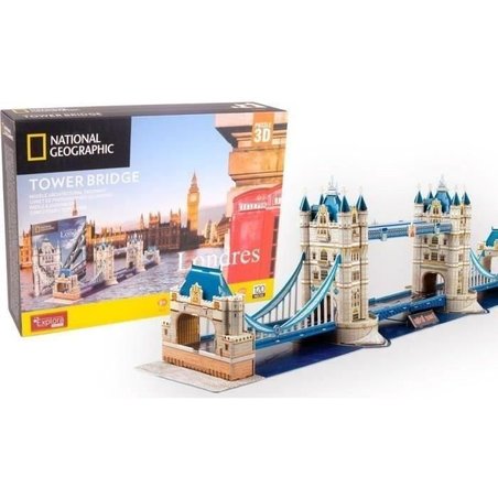 3D Puzzel - Tower Bridge - Constructiespel - EXPLORA - 120 stukjes - V
