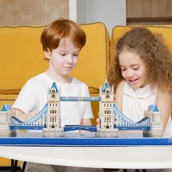 3D Puzzel - Tower Bridge - Constructiespel - EXPLORA - 120 stukjes - V