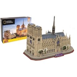 3D Puzzel - Notre Dame De Paris - Constructiespel - EXPLORA - 128 stuk