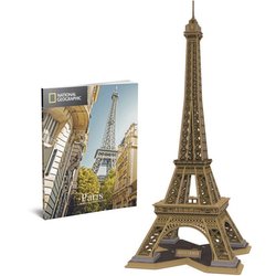 3D Puzzel - Eiffeltoren - Constructiespel - EXPLORA - 80 stukjes - Van