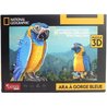 3D Puzzle - Parrot - Construction Game - EXPLORA - Bird - 94 pieces - 