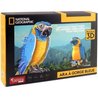 3D Puzzle - Parrot - Construction Game - EXPLORA - Bird - 94 pieces - 
