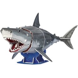 Puzzle 3D - Grand Requin Blanc - Jeu de construction - EXPLORA - 72 pi