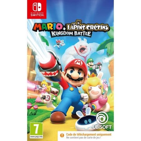 Mario + Raving Rabbids Kingdom Battle Switch-spellen (downloadcodes)