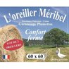 DODO Set van 2 kussens MERIBEL Plumettes 60x60cm