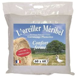 DODO Set de 2 Almohadas MERIBEL Plumettes 60x60cm