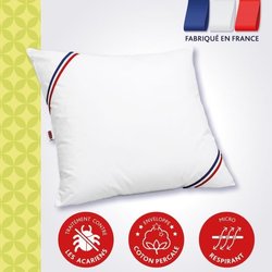 DODO Cuscino in piuma d oca MORZINE Anti-Acarions 65x65cm bianco
