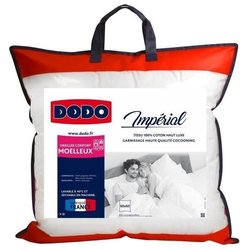 DODO Imperial flauschiges Kissen - 60 x 60 cm - Weiß