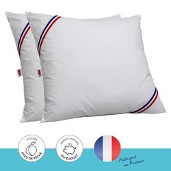 Set di 2 cuscini tentazione - 60 x 60 cm - 100% silicone fibra cava im