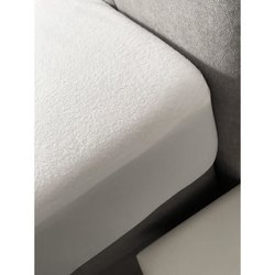 Absorbent mattress protector - 90x190 cm - polyester