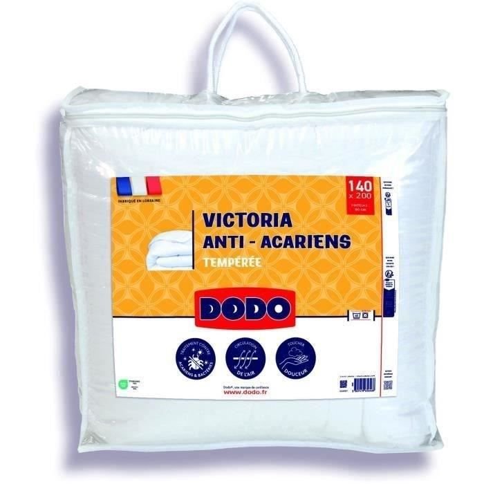 DODO Temperate duvet 300gr/m² anti-mite VICTORIA 140x200 cm white
