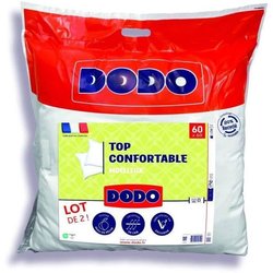 DODO - 2er-Set Kissen - Bequem - 60 x 60 cm - 100 % Polyester VOLUPT A
