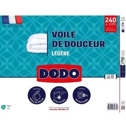 DODO - Edredón ultraligero 100 g/m² - VOILE DE DOUCEUR - 220 x 240 cm 