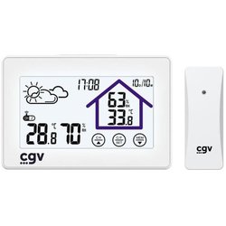 Station météo sans fil - CGV - MY METEO-1BM - Contrôle tactile - Horlo