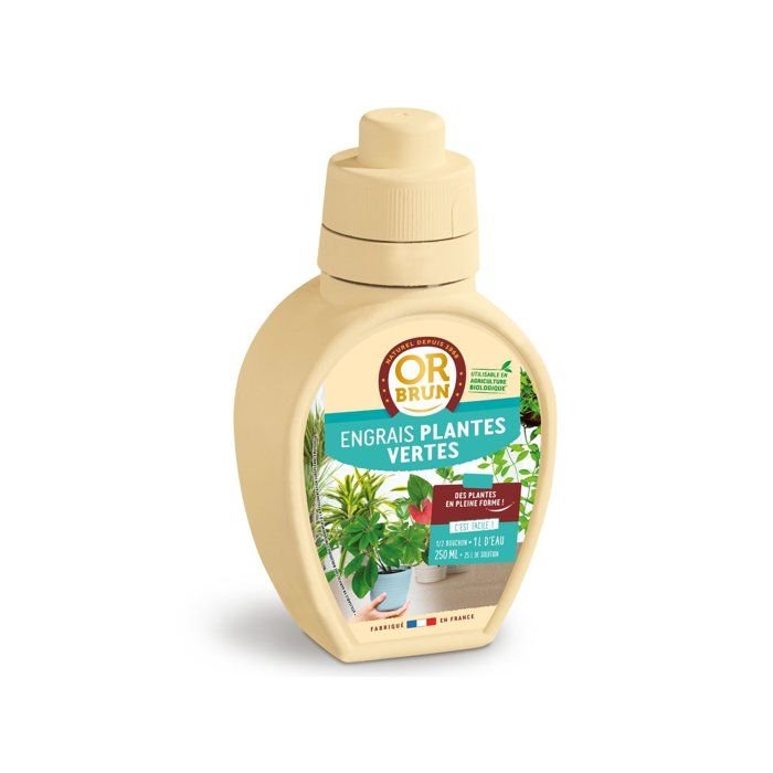 OR BRUN Fertilizer indoor / green plants 250 ml