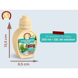 ODER BRUN Dünger Zimmer- / Grünpflanzen 250 ml