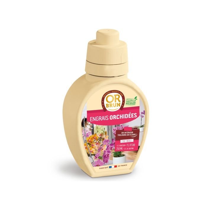 Fertilizante orquídea MARRÓN ORO 250 ml