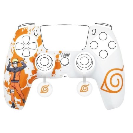 Beschermhoes - KONIX - Voor DualSense PS5 Controller - Siliconen - Dui