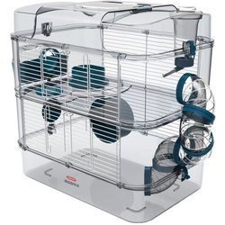 ZOLUX Käfig auf 2 Ebenen für Hamster, Mäuse und Rennmäuse - Rody3 Duo 