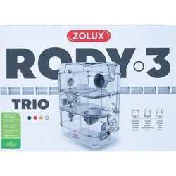 Jaula ZOLUX Rody3 trio de 3 niveles - Para hámsteres, ratones y jerbos