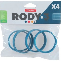 Rody3 Nagetierkäfig-Verbindungsstücke - ZOLUX - Roylounge - Blau - 4 S