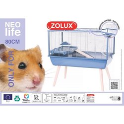 Jaula elevada para roedores - ZOLUX - Néolife - Para hámsteres - 78 x 