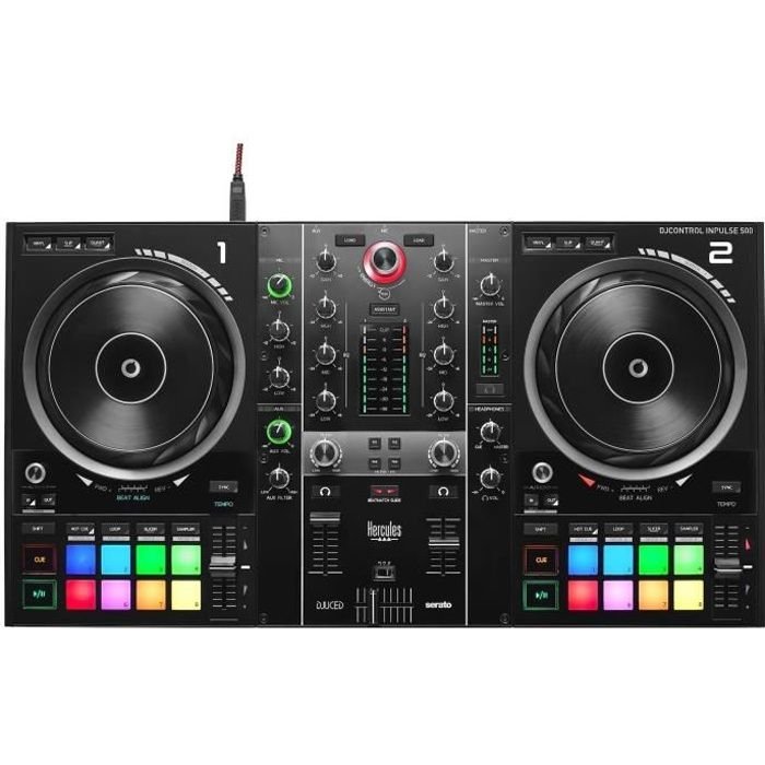 HERCULES DJCONTROL INPULSE 500 - DJ-Controller - Audio-Interface & int