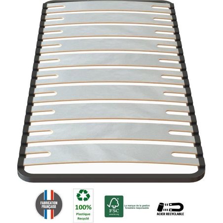 SEDAC OPTISIZE Bettgestell 90 x 190 - Extra breiter Lattenrahmen 141 m