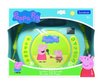 LEXIBOOK - PEPPA PIG - Lettore CD per karaoke per bambini con 2 microf