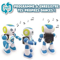 LEXIBOOK - POWERMAN Junior - Interactieve educatieve robot - vanaf 3 j