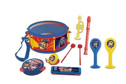 PAT PATROUILLE - Set van 7 muziekinstrumenten - drum, maracas, castagn