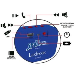 Spider-Man draagbare Bluetooth-luidspreker