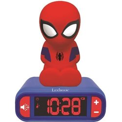 Réveil veilleuse digital LEXIBOOK - Spiderman - 3D lumineux et sonore 