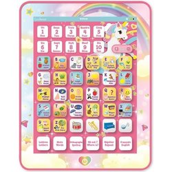 LEXIBOOK - Tableta educativa y bilingüe Unicorn - Francés, Inglés - Al
