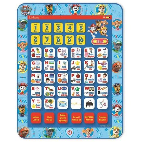 Paw Patrol zweisprachiges Lerntablett (EN / FR)