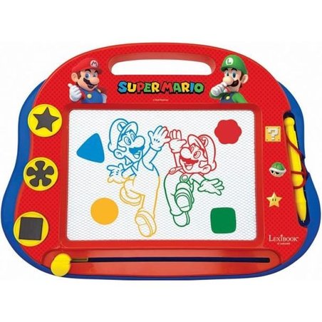 SUPER MARIO Magic slate A5 format with magnetic accessories for drawin