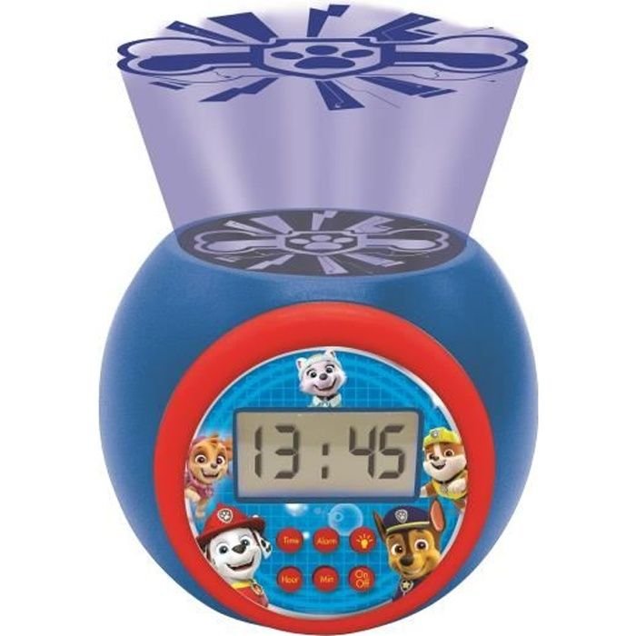 PAT  PATROL Projector alarm clock timer function LEXIBOOK