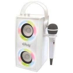 Trendiger tragbarer Bluetooth-Lautsprecher mit Mikrofon und Lichteffek