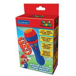 SUPER MARIO Story projector en zaklamp - LEXIBOOK