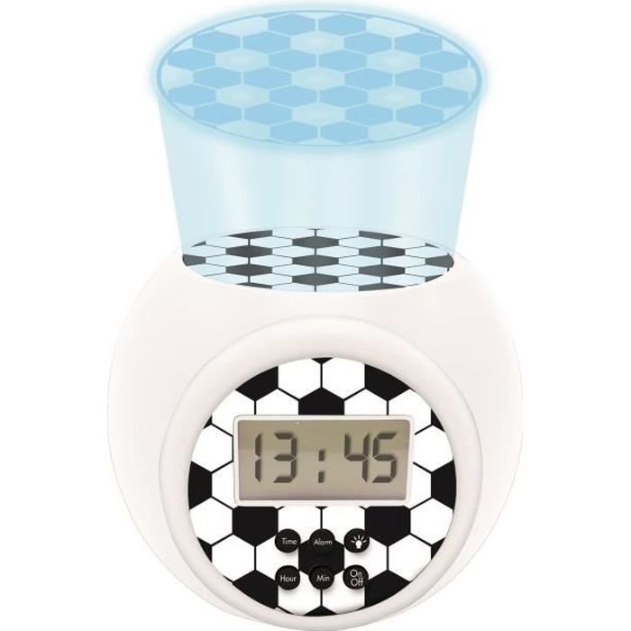 Alarm clock projector Football edition timer function LEXIBOOK