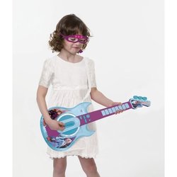 THE FROZEN QUEEN - Luminous Electronic Guitar with glasses equipped wi